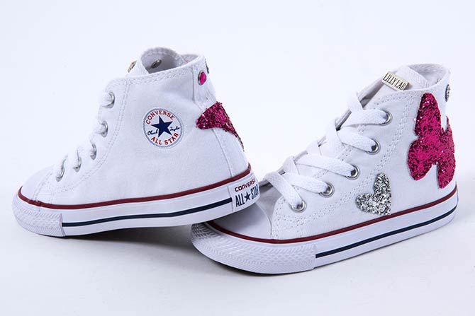 converse bianche e argento 2016