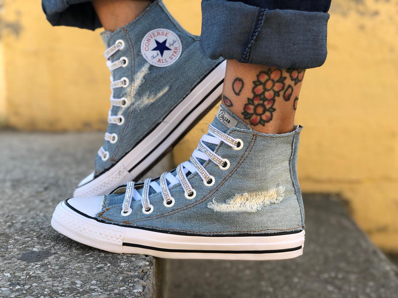 converse tipo jeans