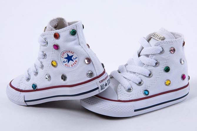 converse bambino borchie