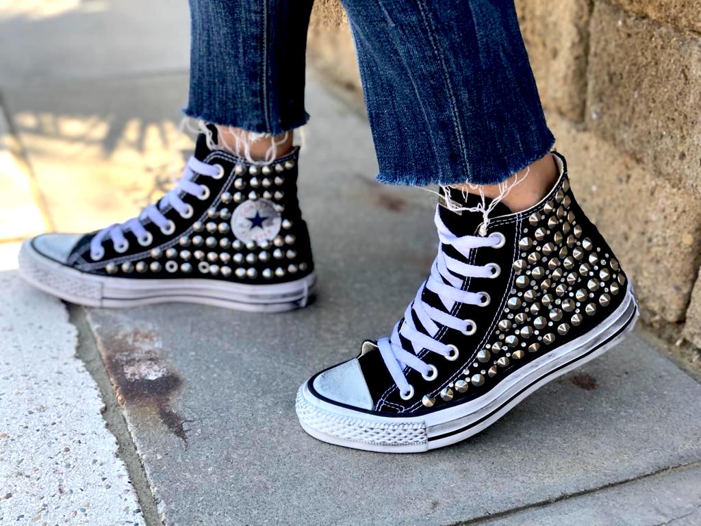 Converse All Star Total Borchie&Strass Black