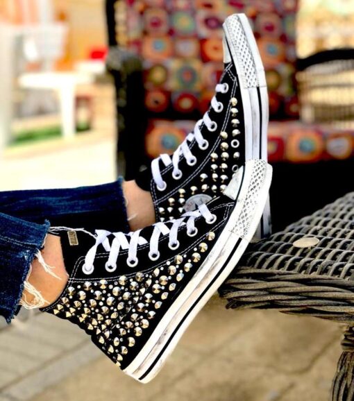 Converse All Star Total Borchie&Strass Black