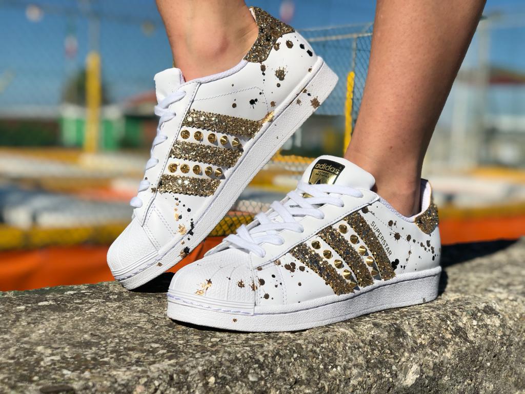 adidas superstar customizzate