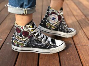 Converse All Star Mexican Skull