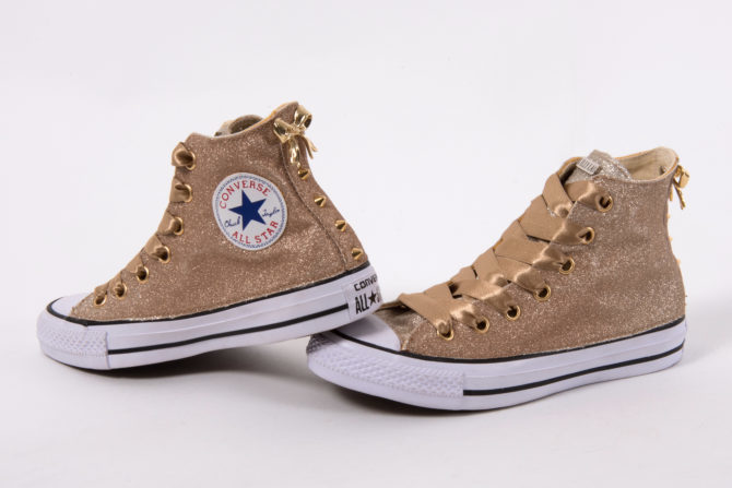 Converse All Star Custom Degrade Bronzo | Lillylab scarpe personalizzate