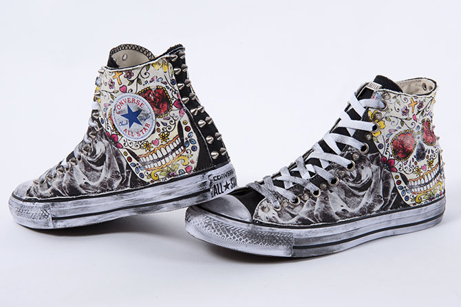 all star skull converse