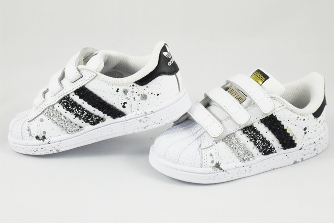 adidas bambina con glitter