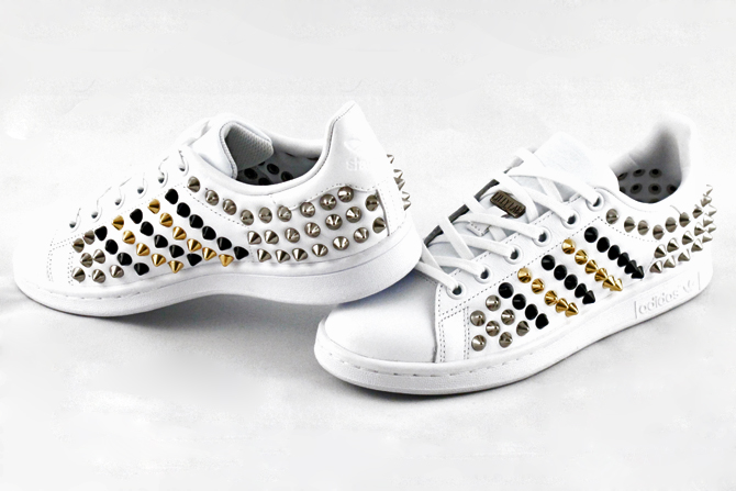 Adidas Stan Smith Custom Total Borchie | Lillylab scarpe personalizzate