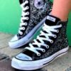 Converse All-Star Glitter Salt & Pepper