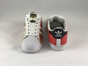 Adidas Superstar Custom Oro Corallo LLab scarpe personalizzate