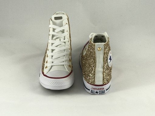 All star glitter dorate outlet