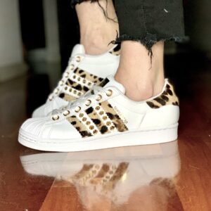 Adidas Superstar Personalizzate Cavallino Maculato