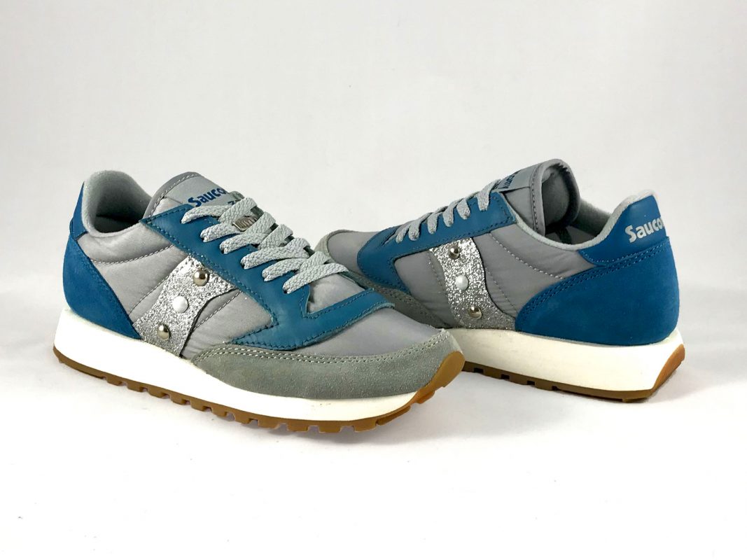 saucony jazz grey blue