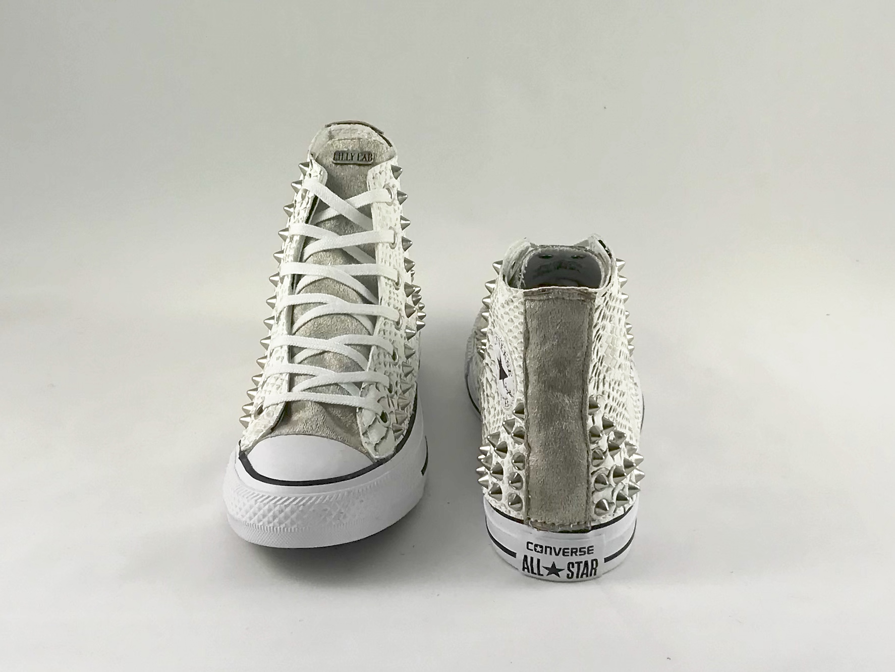 Converse All Star Custom Squamato Off White LLab scarpe