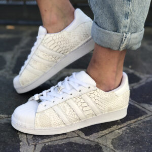 Adidas Personalizzate Sposa Squamato Bianca