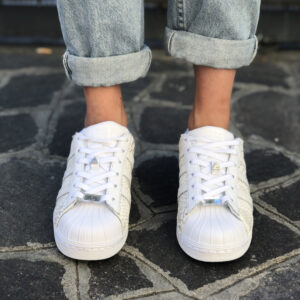 Adidas Personalizzate Sposa Squamato Bianca