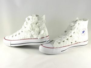All Star Sposa: scarpe personalizzate matrimonio | LLab Scarpe Custom افريل