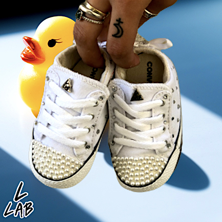 converse personalizzate perle