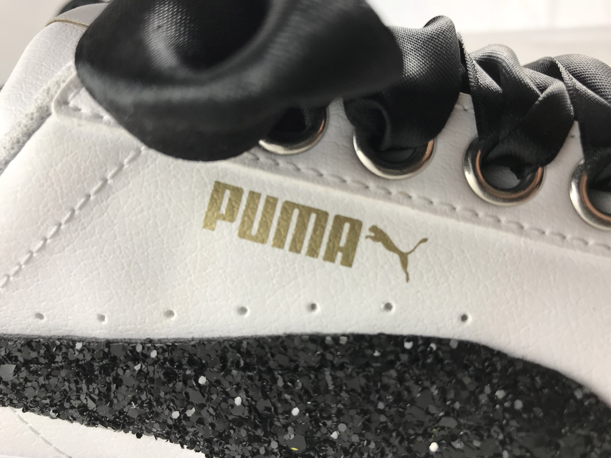 Puma Vikky White LLab scarpe personalizzate