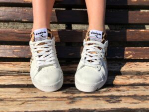 Diadora Game Step Leo Gold