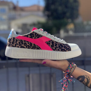 Diadora Personalizzate Game Step Leo Fluo