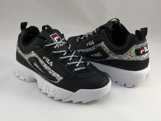 fila disruptor glitter