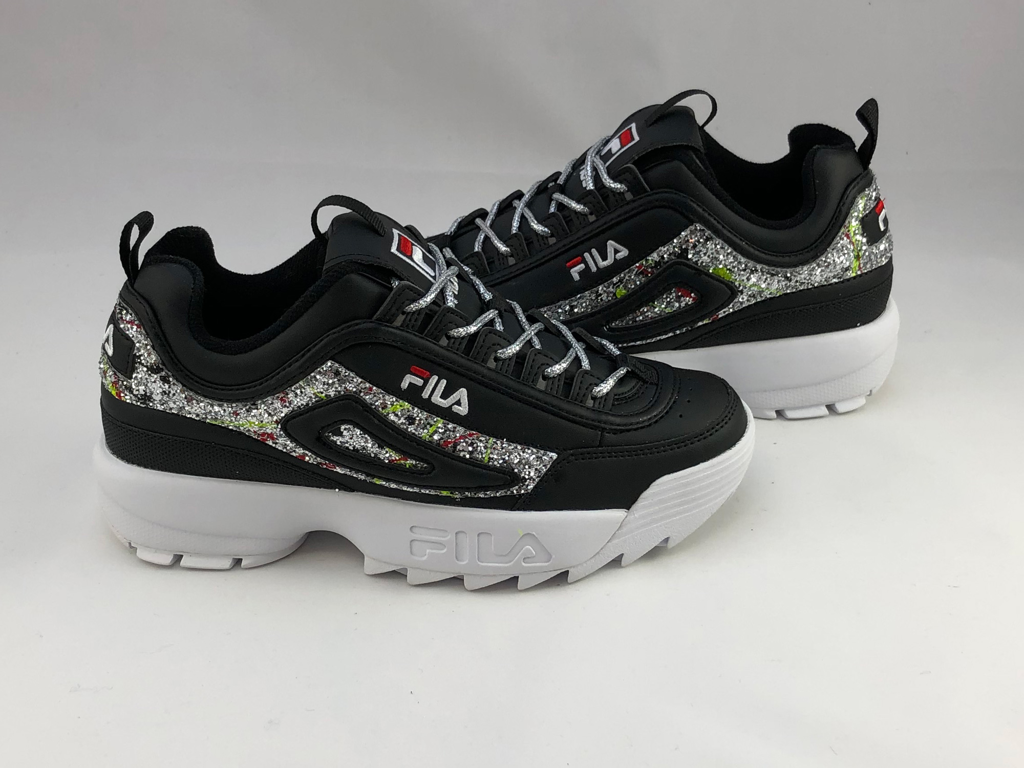 scarpe fila glitter