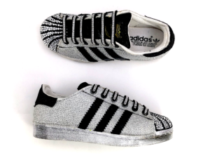 Contractor dictionary royalty Adidas Superstar Personalizzate Swarovski | LLab scarpe personalizzate