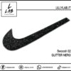 Swoosh 02 - Glitter Nero