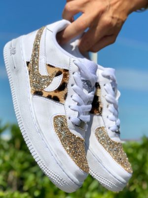 nike air force leopardate