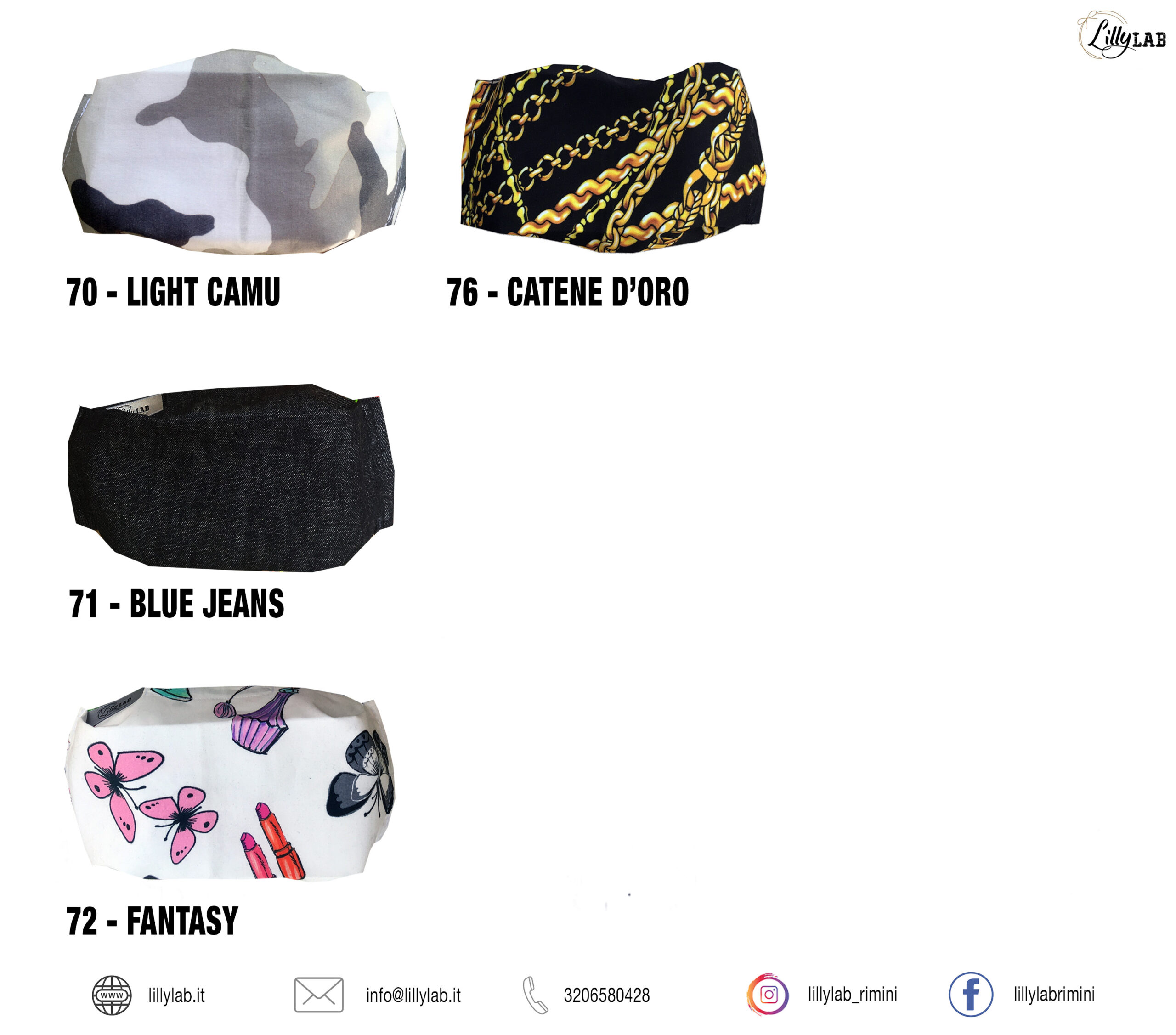 Mascherine Fashion Covid-19