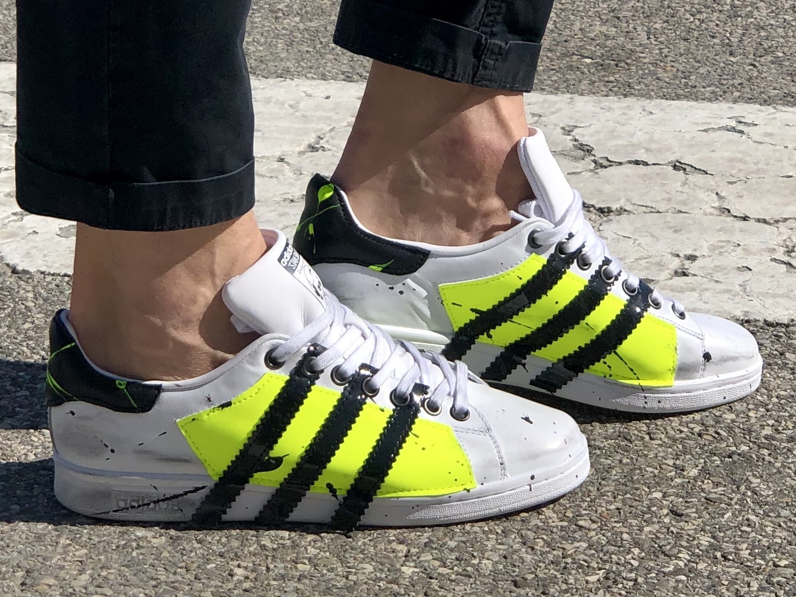 adidas giallo fluo