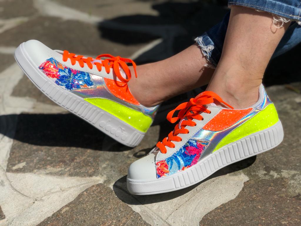 Diadora Game Step Multicolor