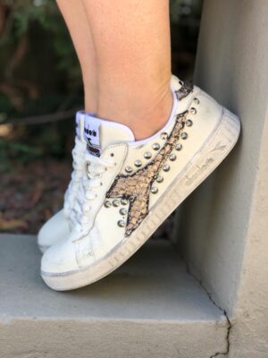 DIADORA GAME L LOW WAXED FISH BRONZE