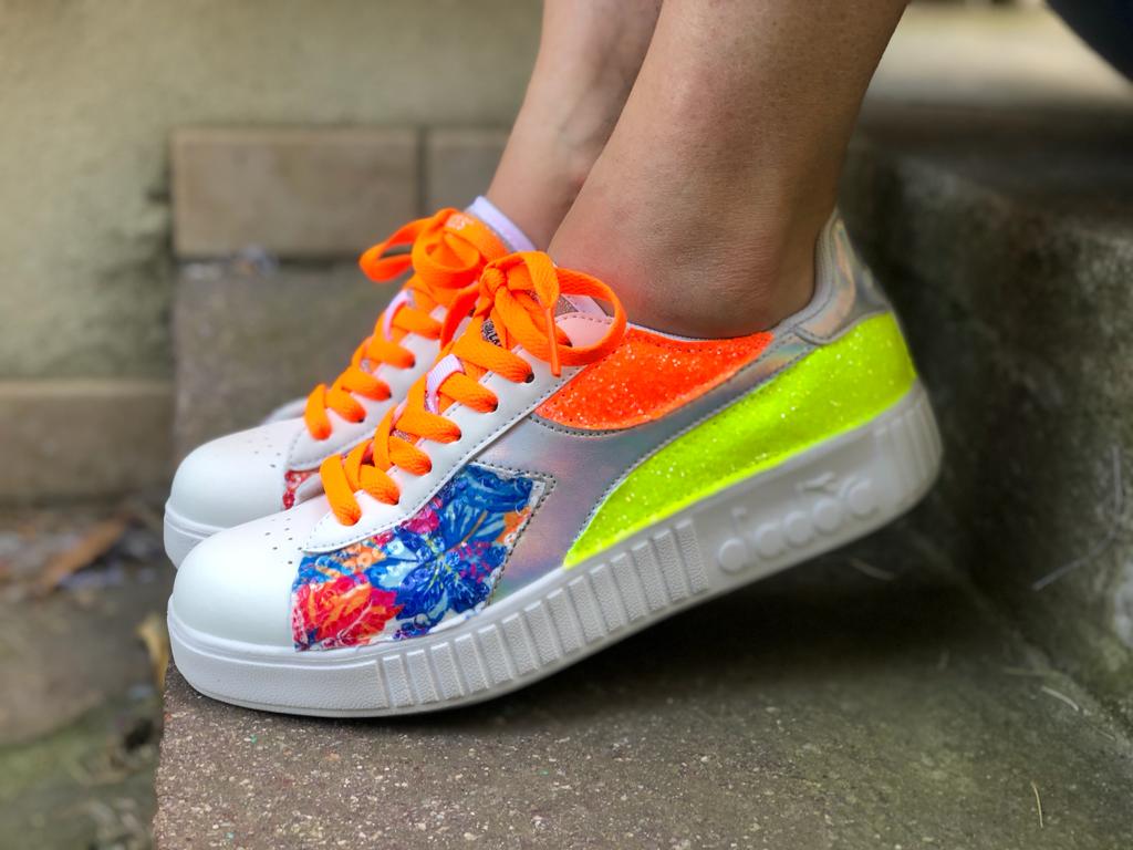 Diadora Game Step Multicolor