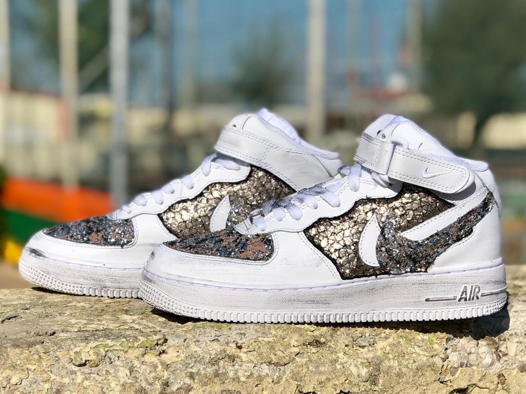 Air force 1 snake print deals