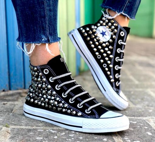 Converse All Star Total Borchie&Strass Black Luxury