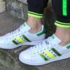 Stan Smith Glitter Giallo Fluo & Specchio Verde
