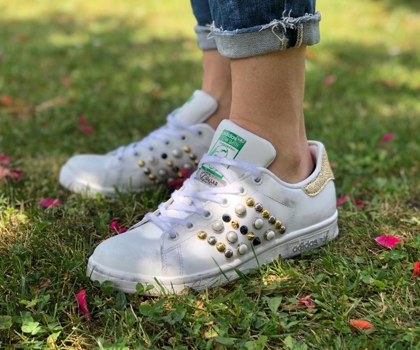 ADIDAS STAN SMITH STUDS & PEARLS