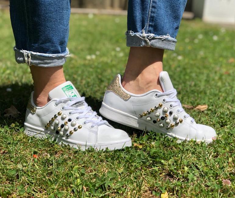 ADIDAS STAN SMITH STUDS & PEARLS
