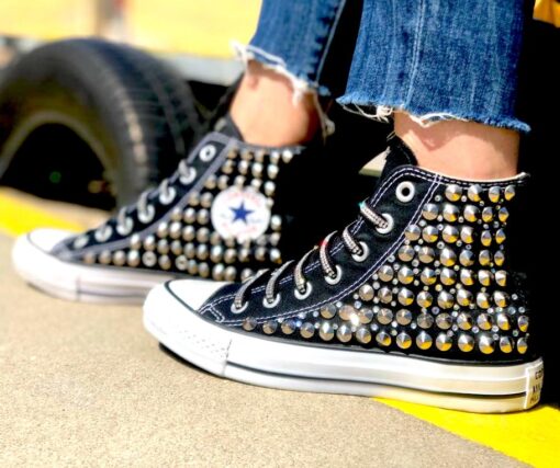 Converse All Star Total Borchie&Strass Black Luxury