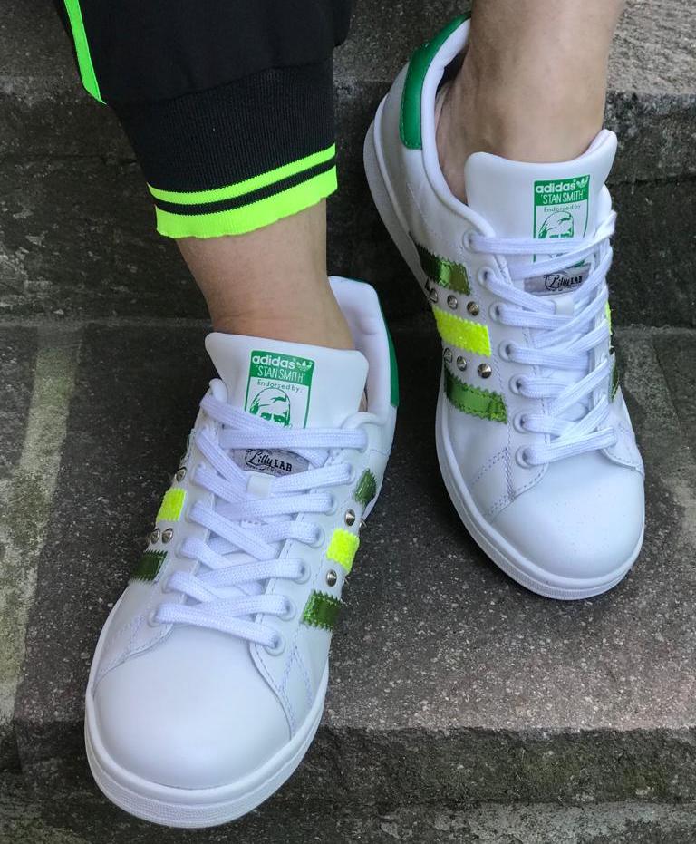 adidas stan smith fluo