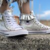 Converse All Star 3 Stars and silver skirt