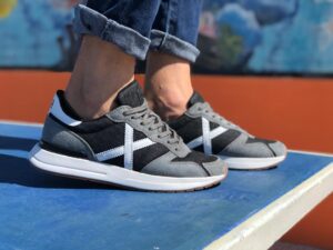 MUNICH SOON GRIGIO NERA Lillylab scarpe personalizzate