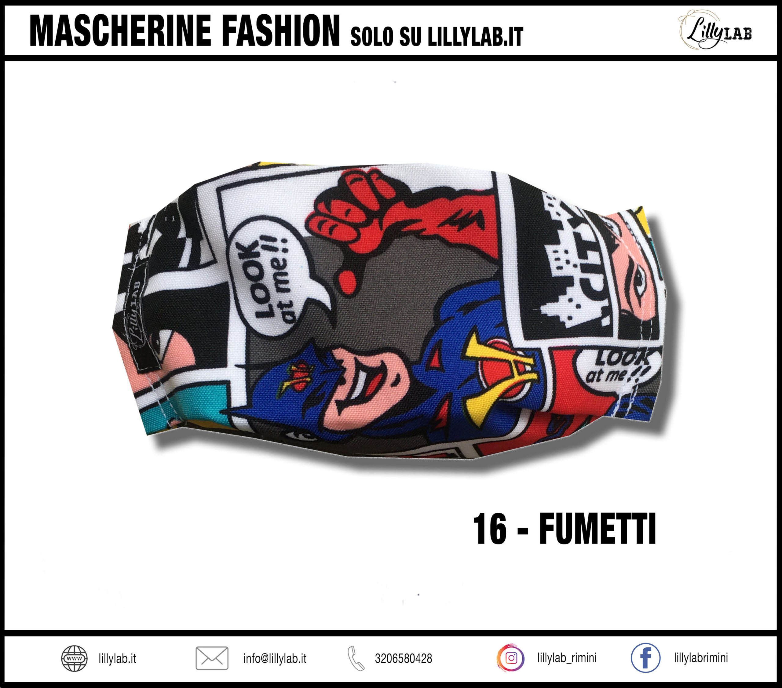 Mascherina Fashion - Covid 19
