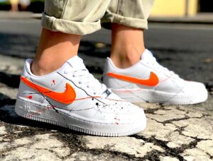 air force 1 baffo arancione air force 1 baffo arancione