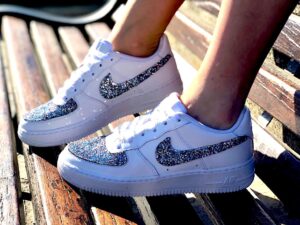 Nike Air Force One Custom Glitter Multicolor
