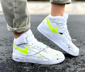 air force verde fluo