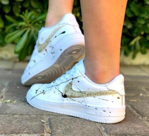 nike air force baffo oro