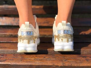 Fila Personalizzate Disruptor Lurex Oro 