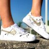 Nike Air Force One Custom Baffo D'Oro